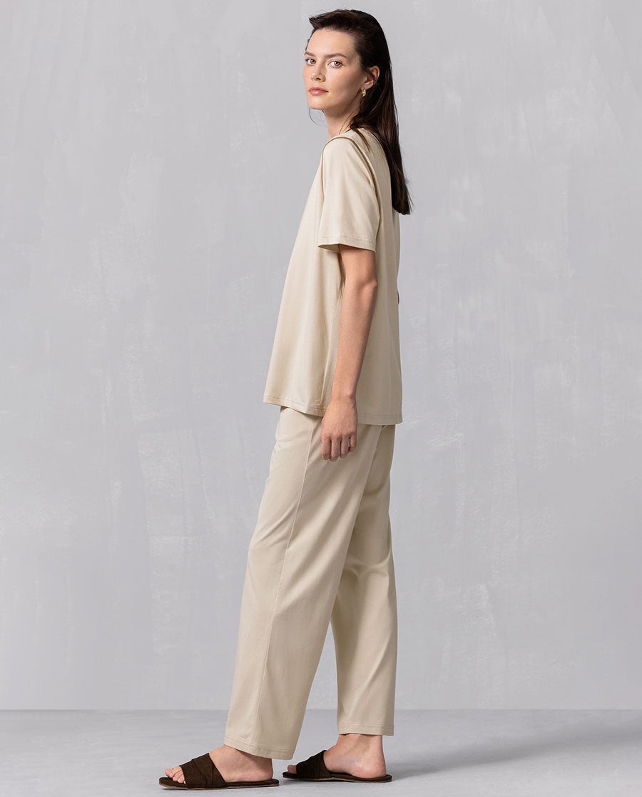 Aimer Short Sleeve Pajama Set