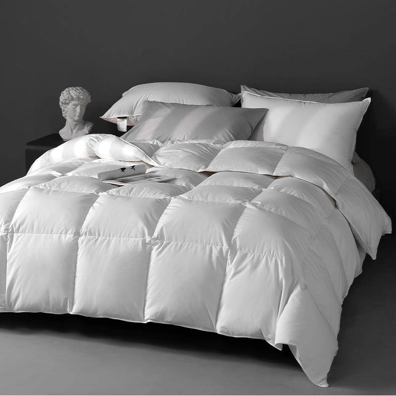 Egyptian Cotton Down Comforter Insert Washable Duvet