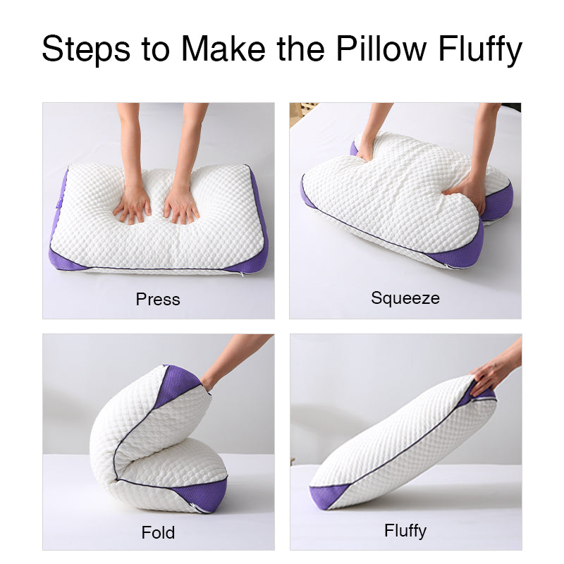 APSMILE Purple Memory Foam Pillow
