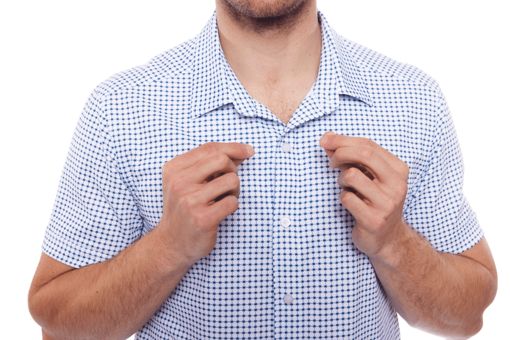 Men's Cooling Button Down Shirt - Short Sleeve - CLOSEOUT