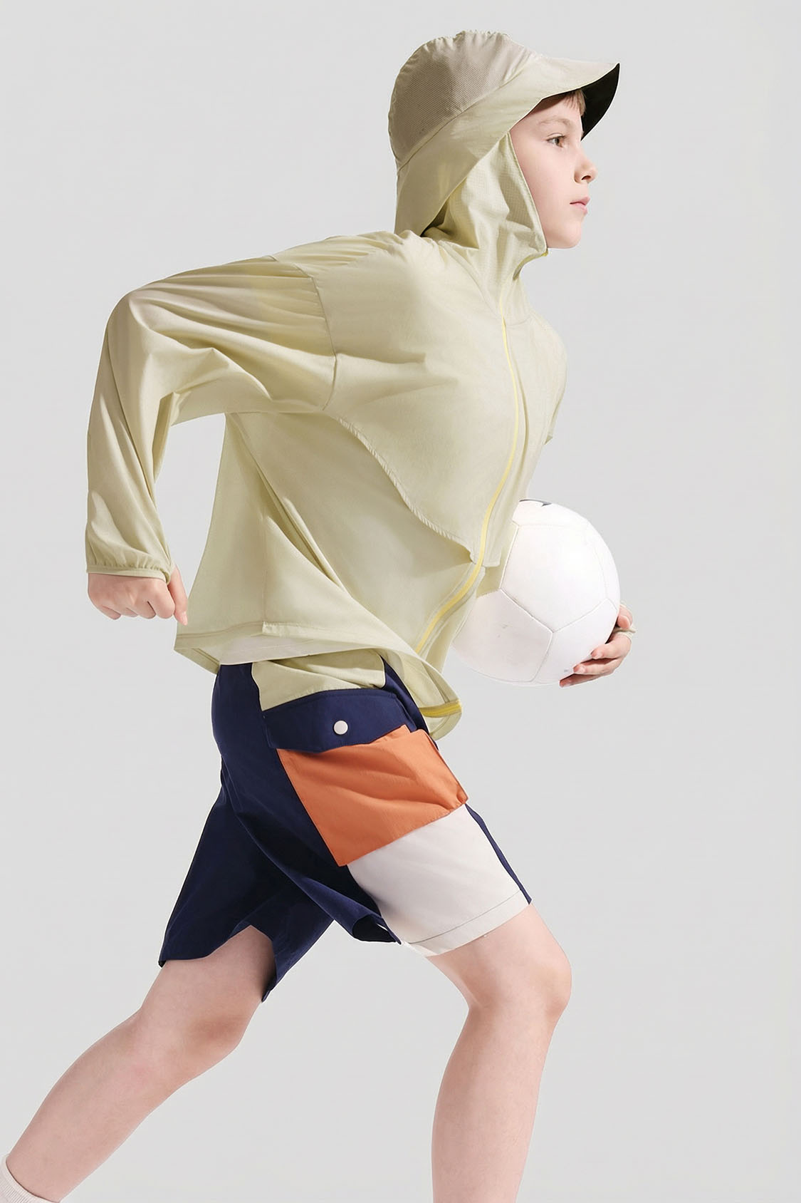 Kids' Breathable Sun Protection Jacket UPF 50+ AS008