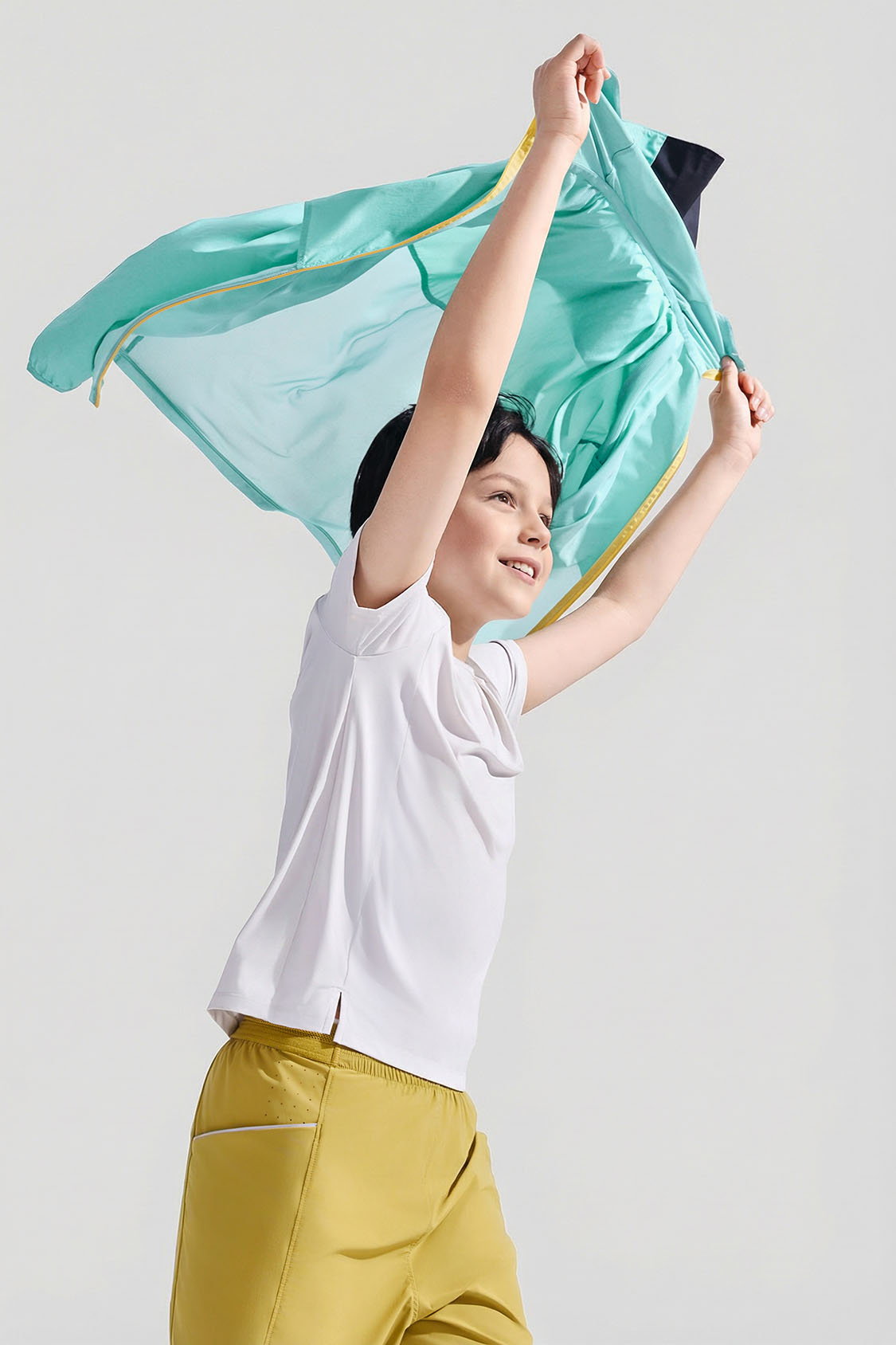 Kids' Breathable Sun Protection Jacket UPF 50+ AS008