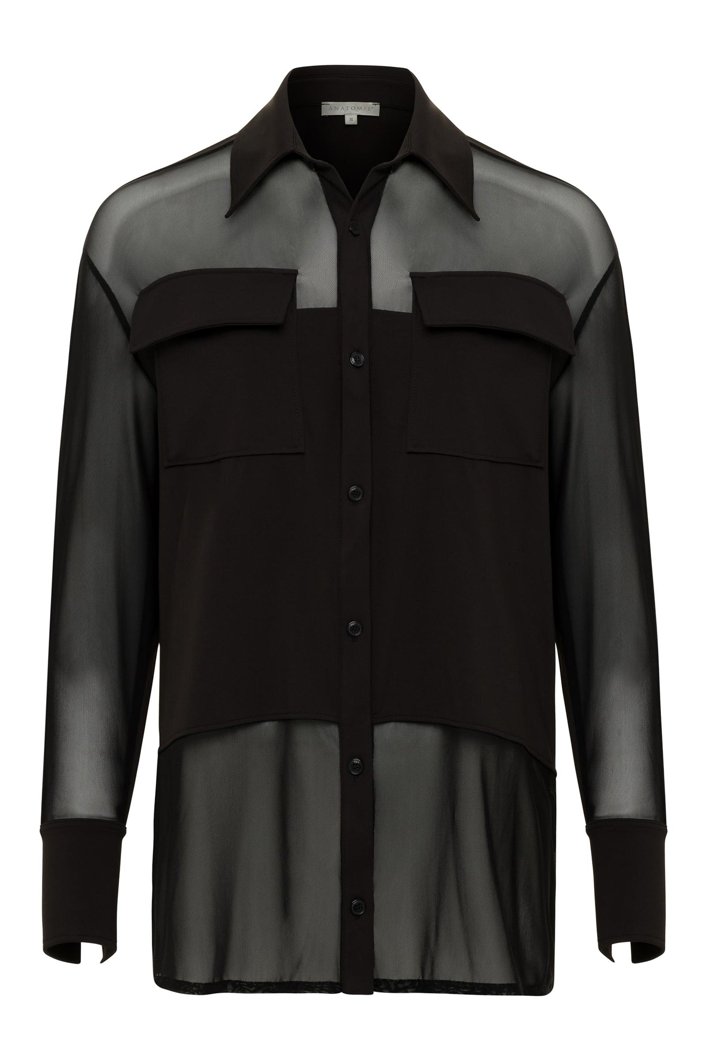 Abriana Oversized Mixed Media Top