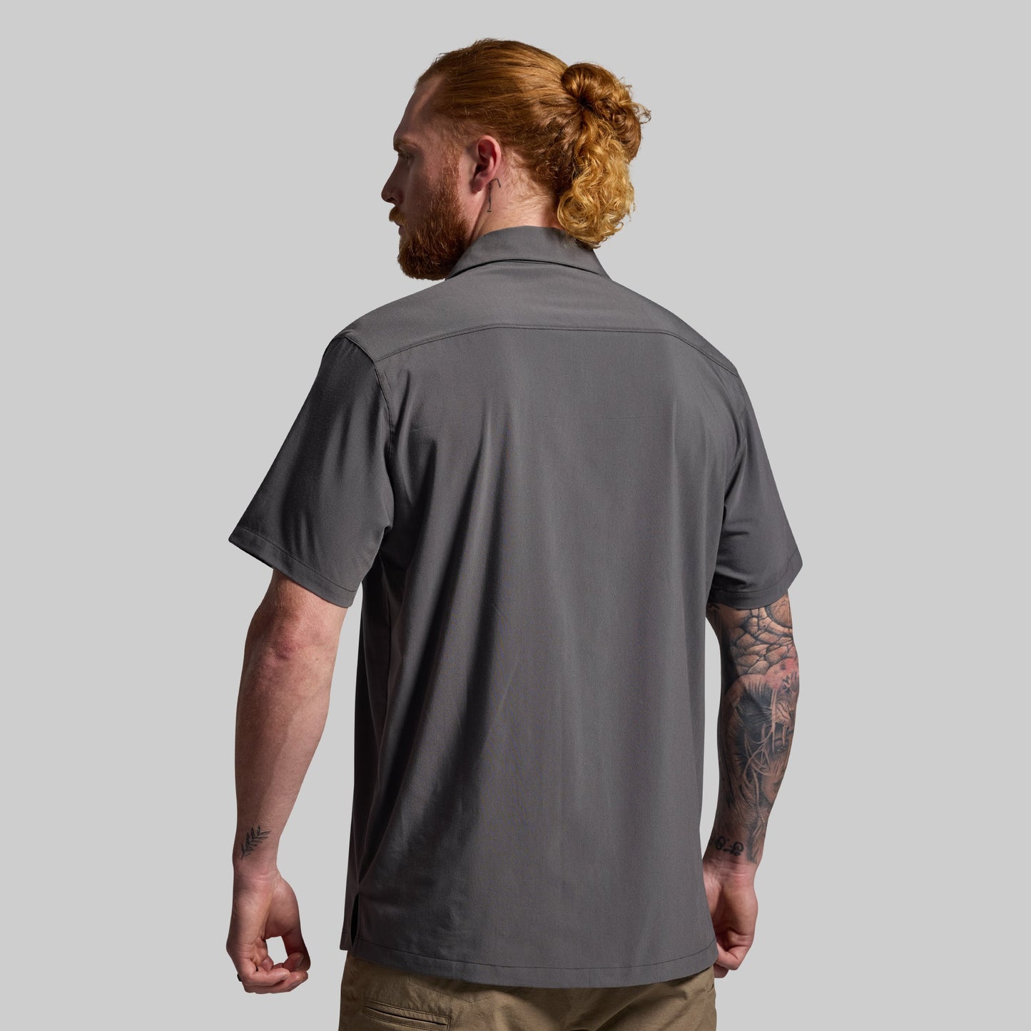 Voyager Button Up 2.0 (Gunmetal)