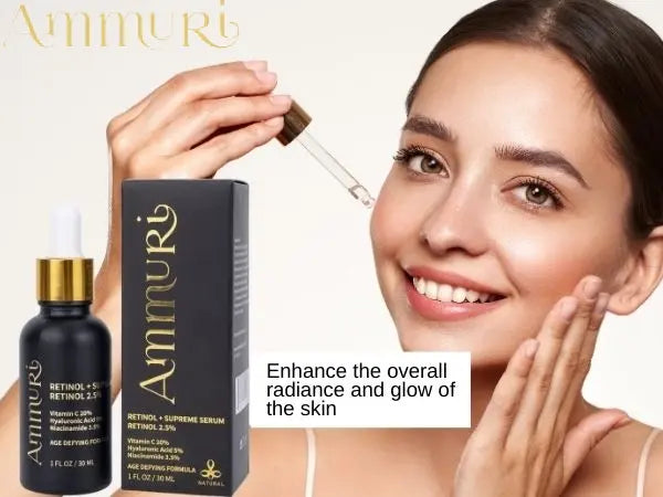 Ammuri Retinol 2.5% Supreme Serum – Gentle Anti-Ageing Treatment | 30ml
