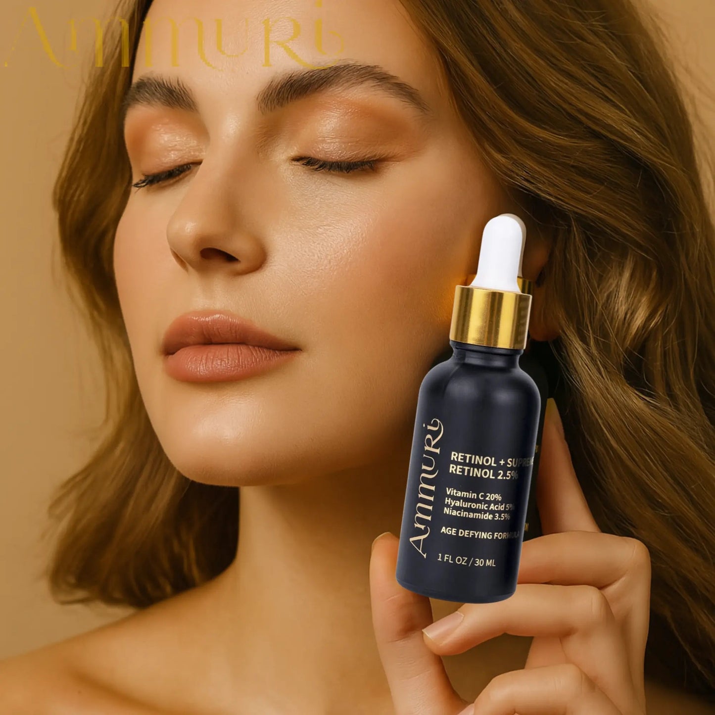 Ammuri Retinol 2.5% Supreme Serum – Gentle Anti-Ageing Treatment | 30ml