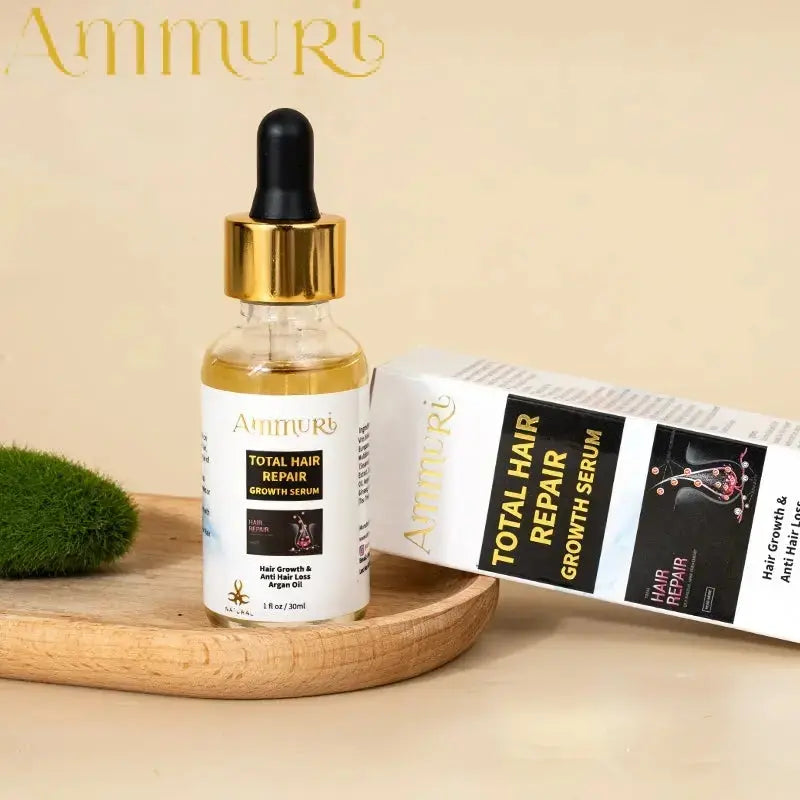 Ammuri Biotin DHT Blocker Shampoo & Hair Repair Oil - Hair Loss Treatment