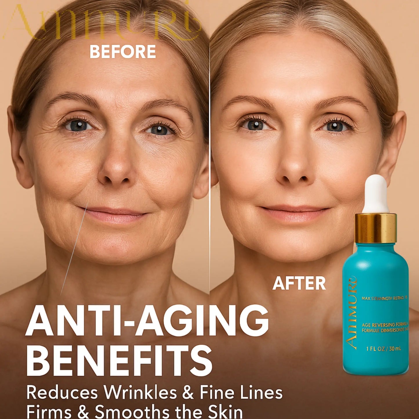 Retinol 5% Serum – High-Strength Anti-Ageing Formula 30ml