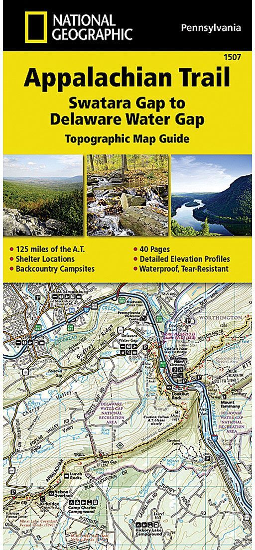 Appalachian Trail Map Series - Swatara Gap to Delaware Water Gap