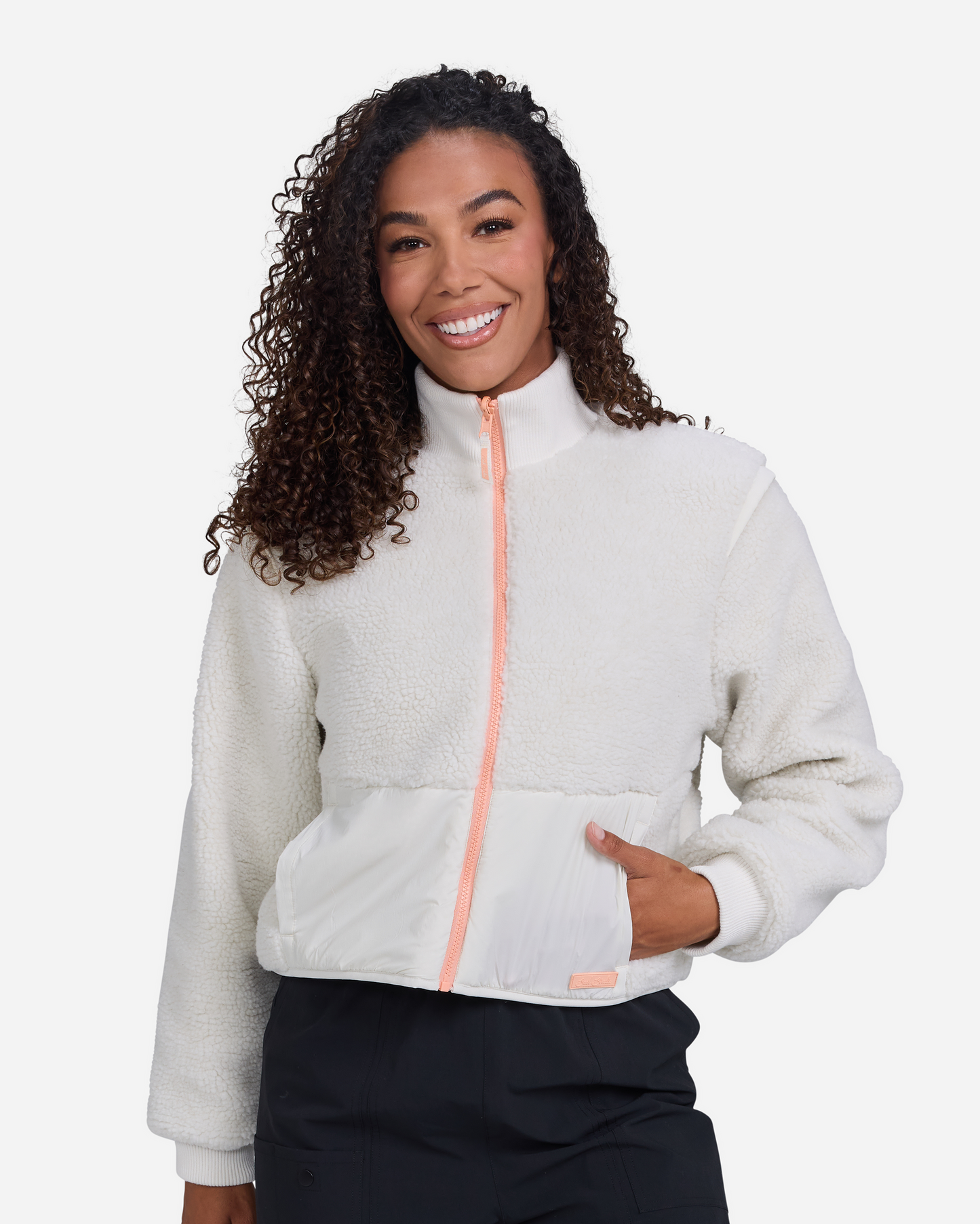The Cozy Jacket - White Onyx