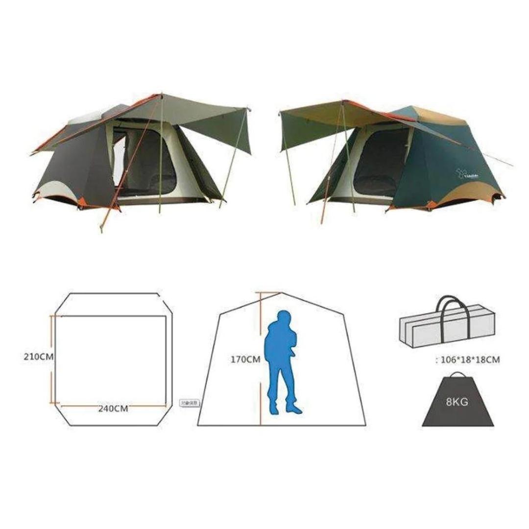 Vidalido Automatic Instant Cabin Tent and Automatic Instant Cabin Tent Plus