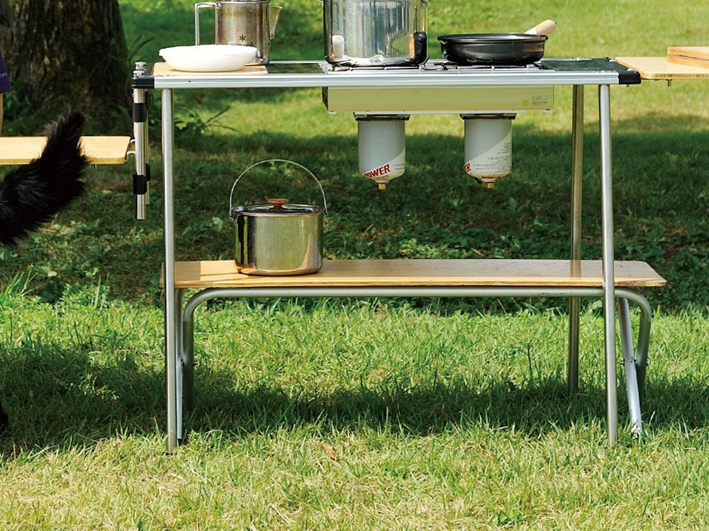 Bamboo Folding Bench Long - Renewed