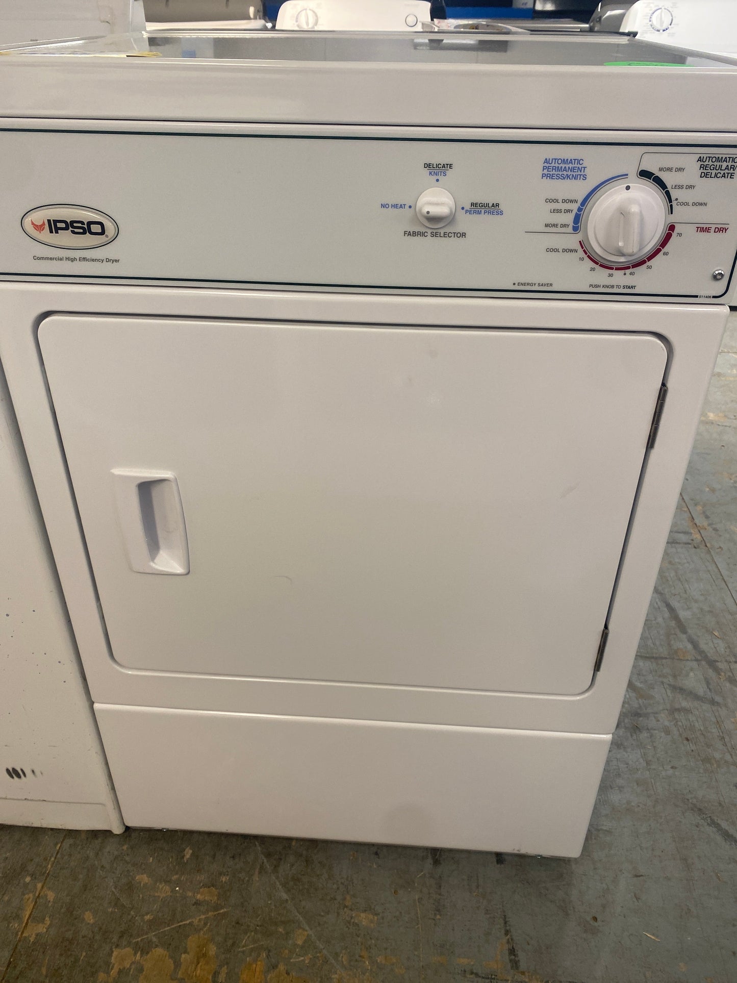 Ipso 8.0 cu. ft. Commercial Electric Dryer