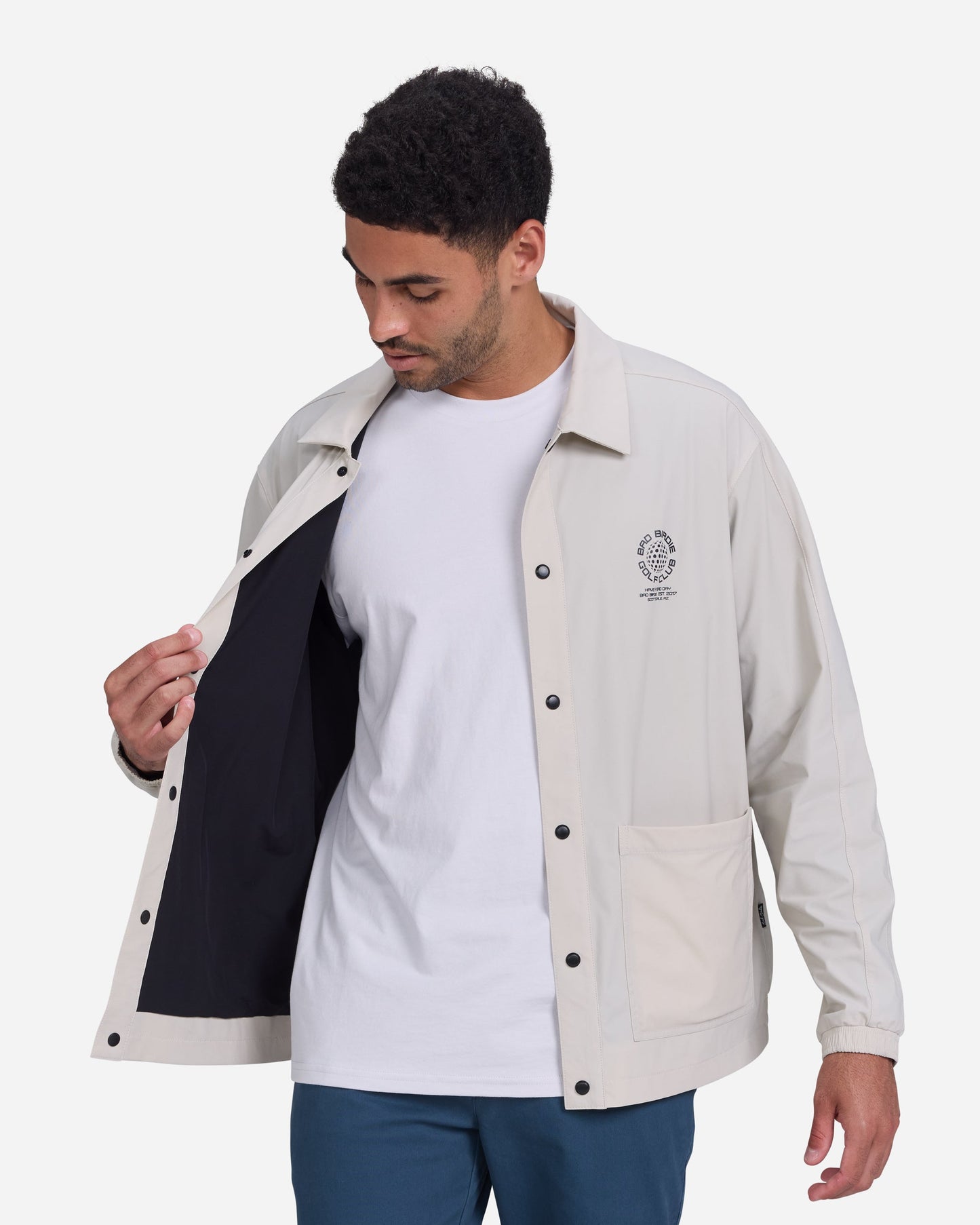 "Bad Birdie Golf Club" Coach Jacket
