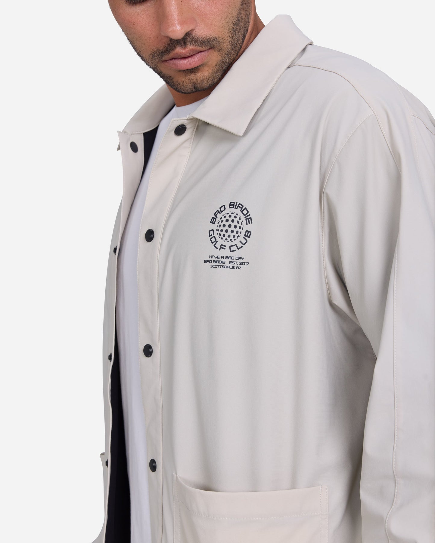 "Bad Birdie Golf Club" Coach Jacket