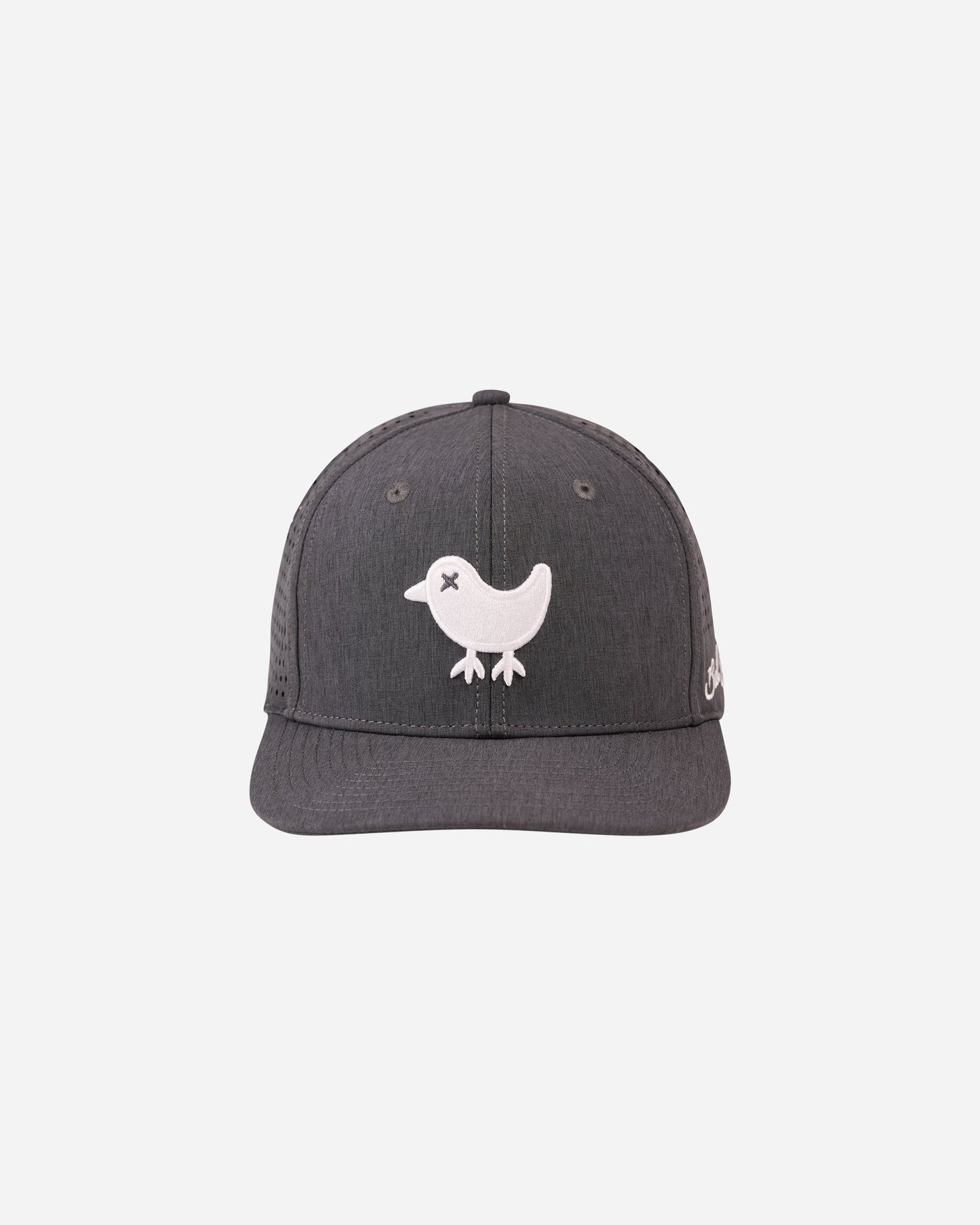 Birdie Snapback- Dark Heather