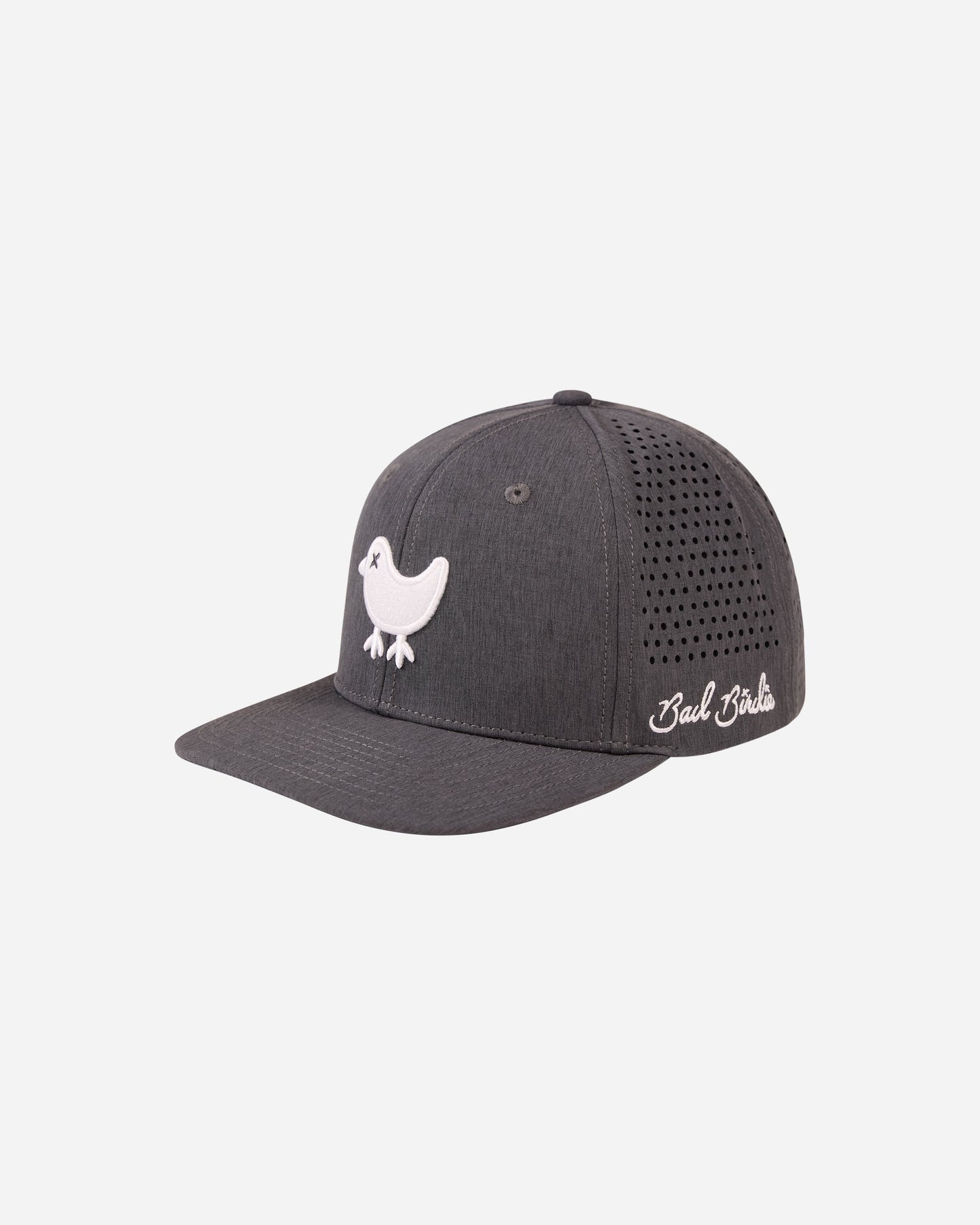 Birdie Snapback- Dark Heather
