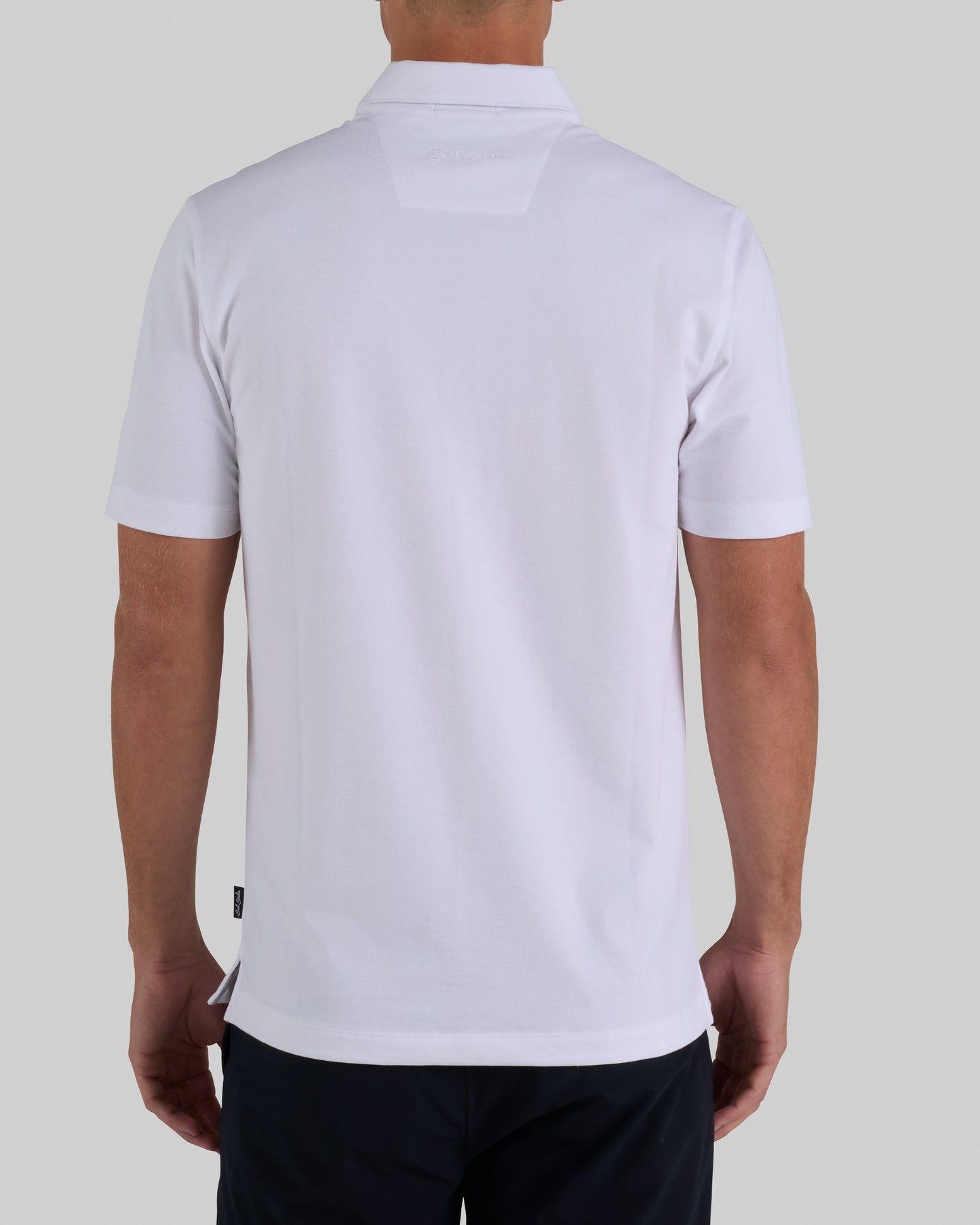 Solid Performance Pique - Brilliant White