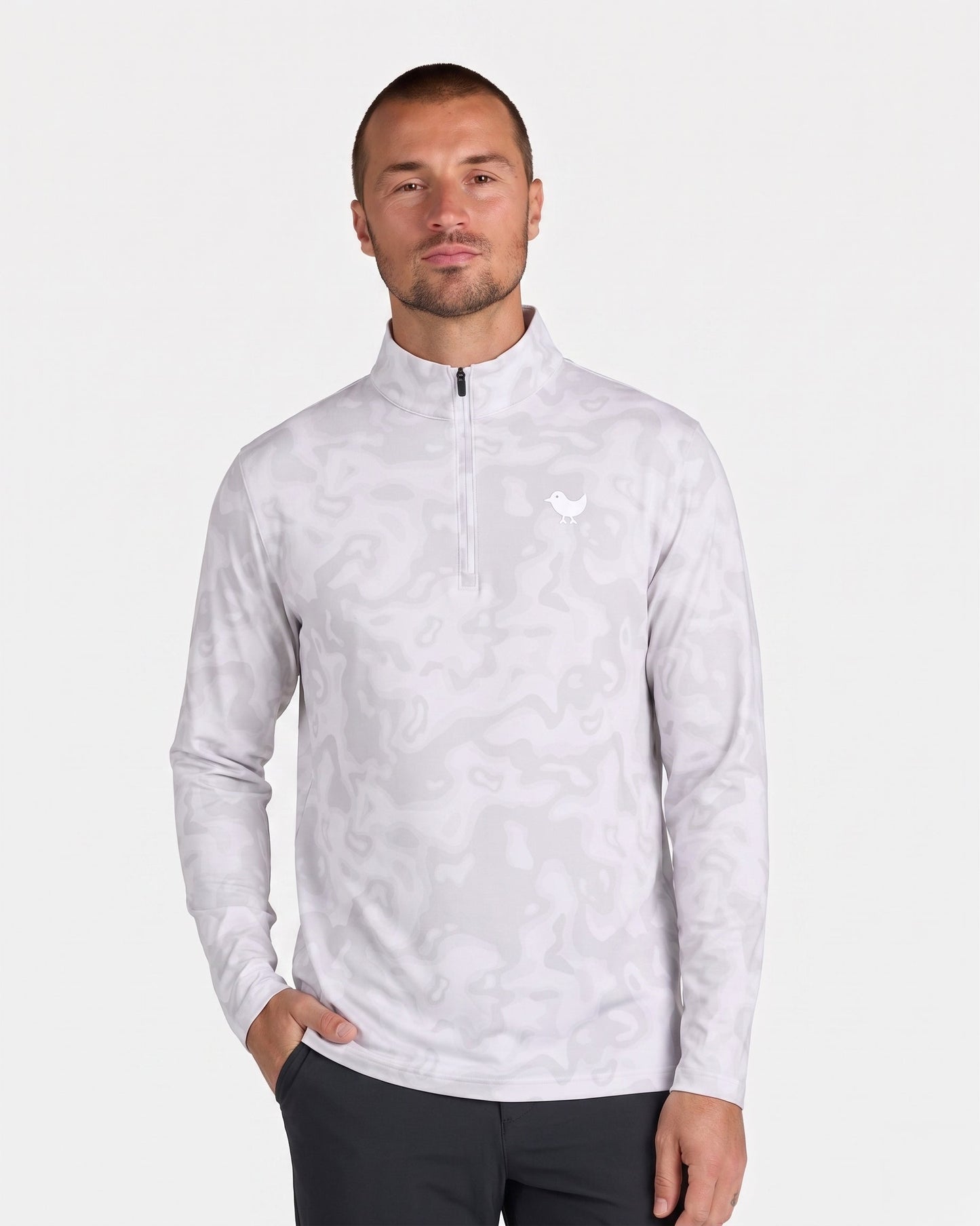 Velocity Quarterzip - Arctic Rain