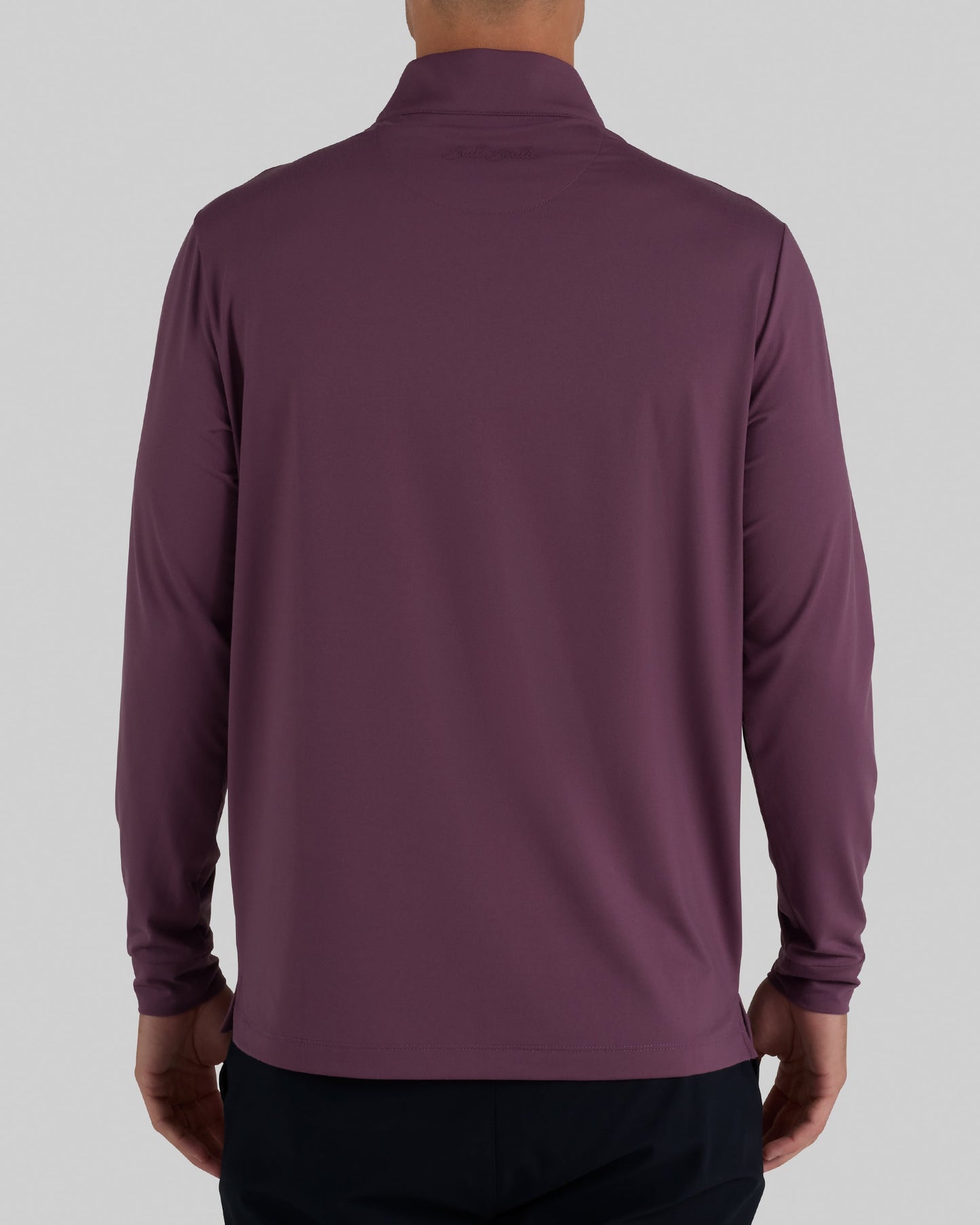 Velocity Quarterzip - Plum Wine