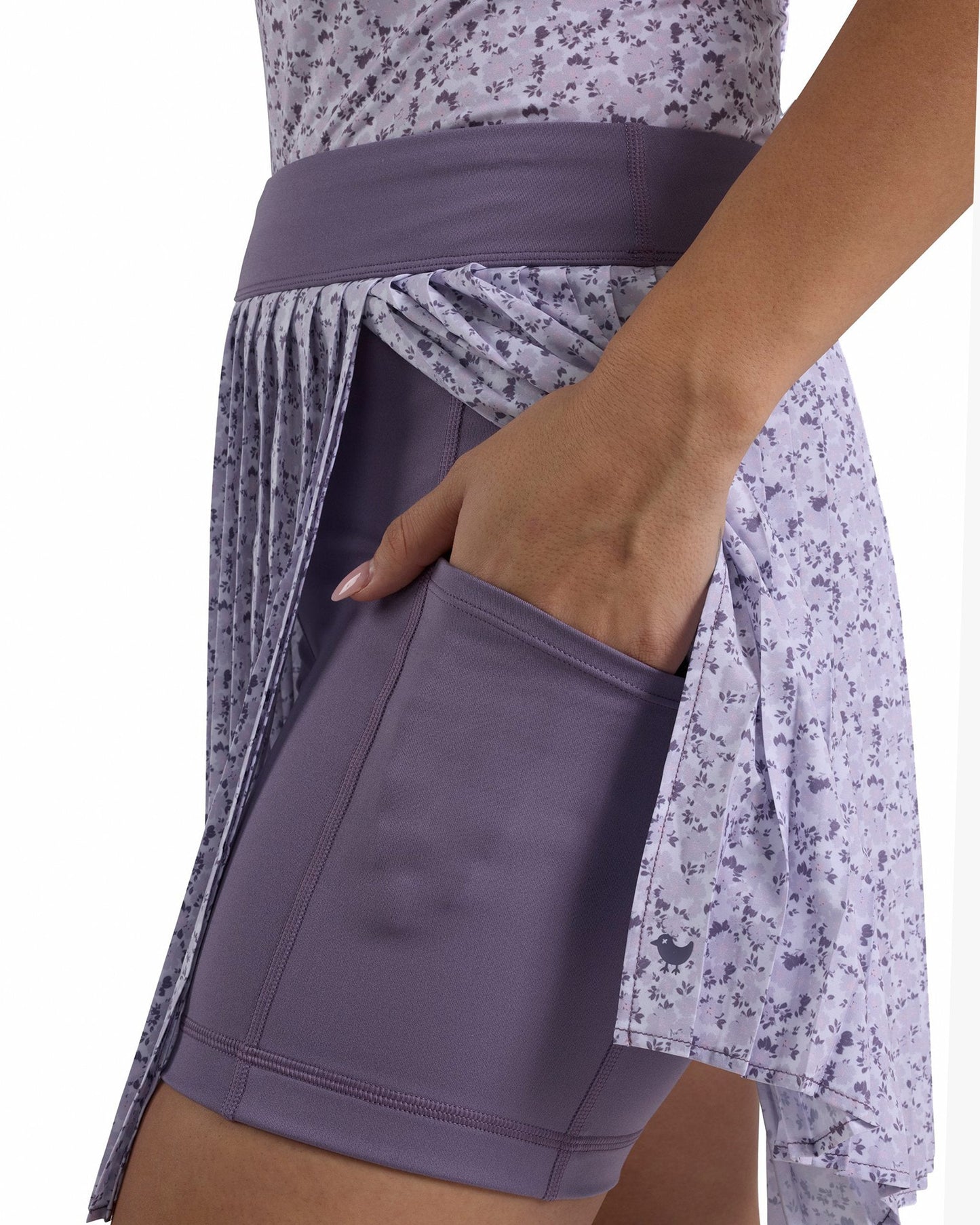 Double Down Skort - Garden Gala - Lavender Blue