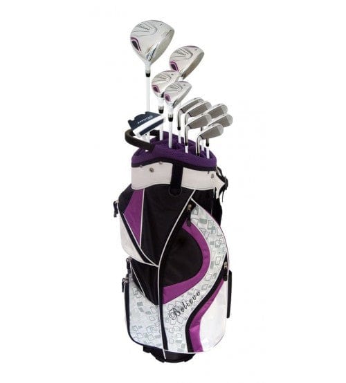 Founders Club Believe Complete Ladies Golf Set - Purple (Right-handed Petite -1")