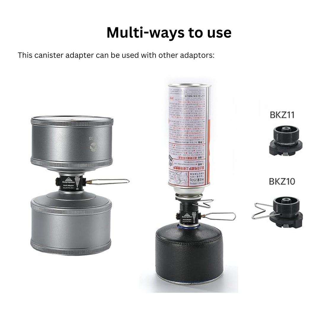 Campingmoon Outdoor Gas Refill Adapter Z15