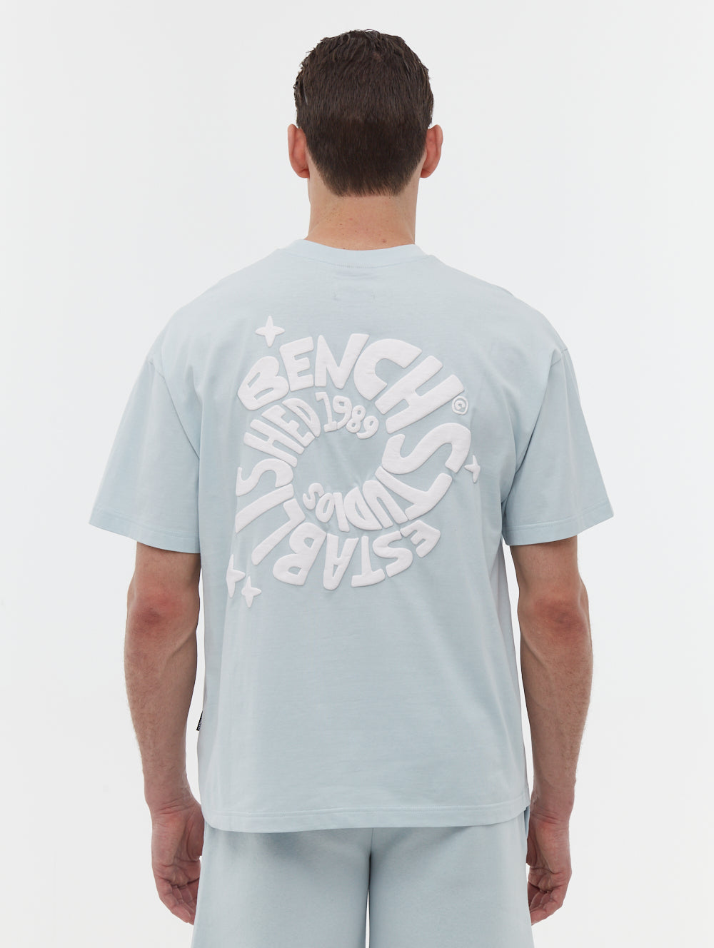 Tazoa Back Graphic T-Shirt - Blue