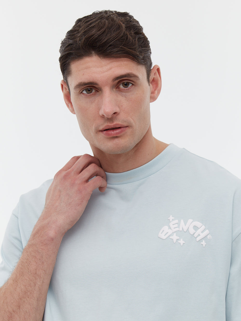 Tazoa Back Graphic T-Shirt - Blue