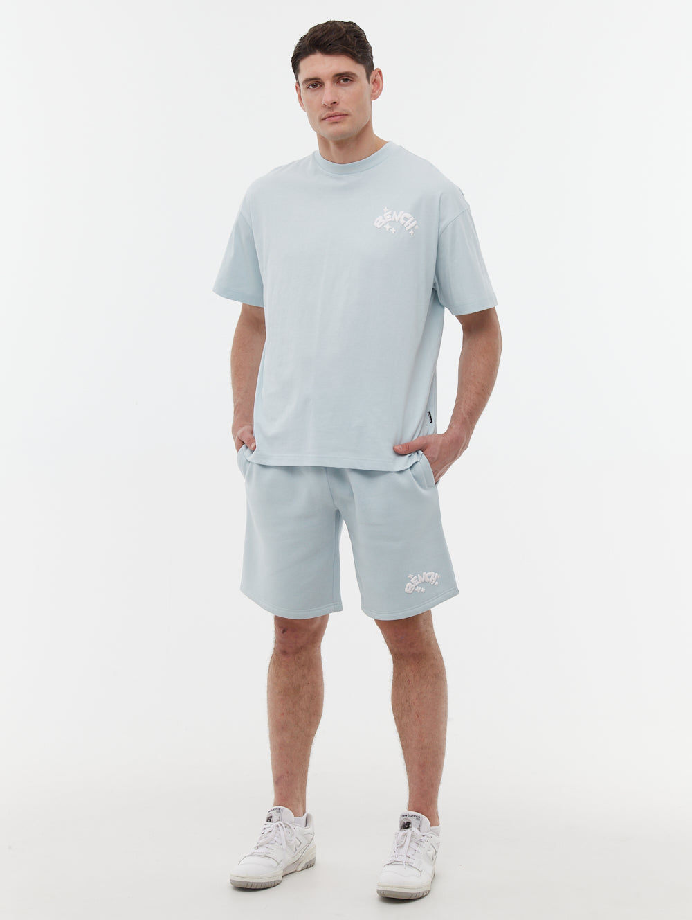 Tazoa Back Graphic T-Shirt - Blue