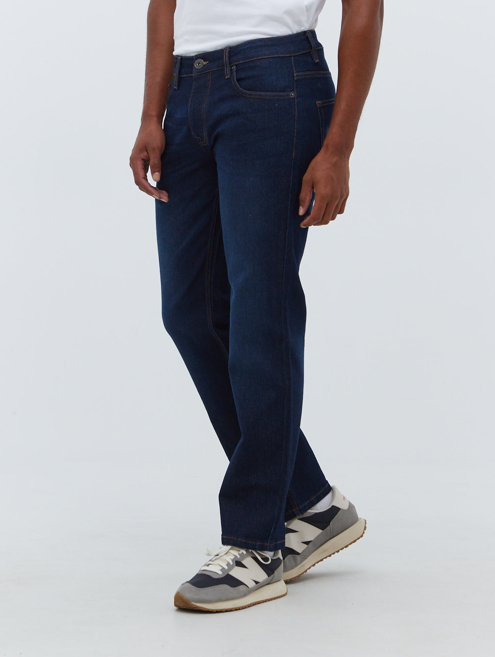 Stuart Straight Leg Jeans - Blue