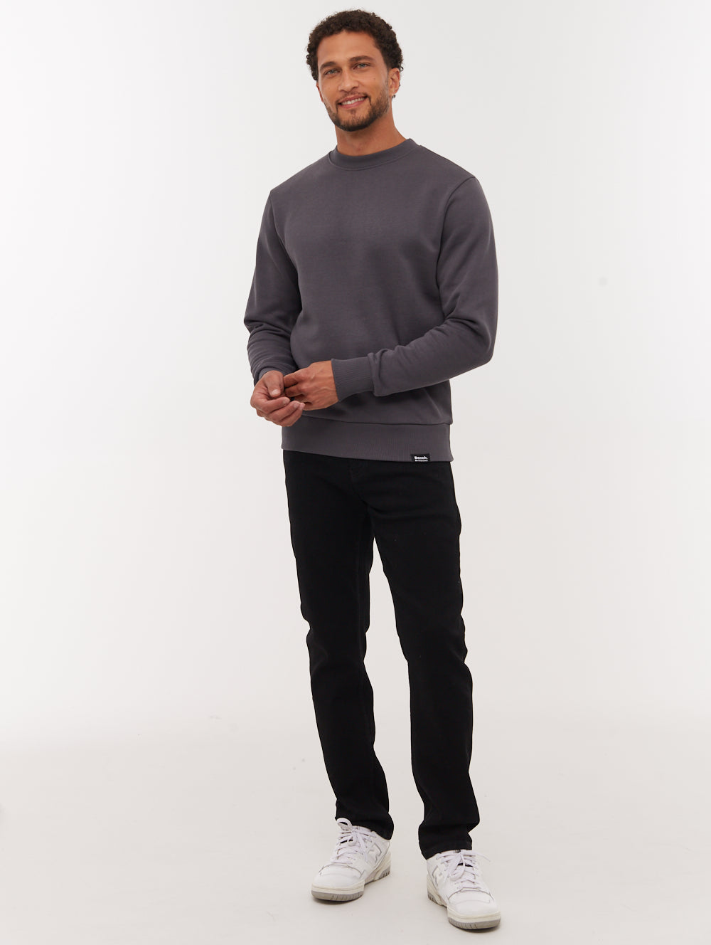 Bassan Crew Neck - Grey