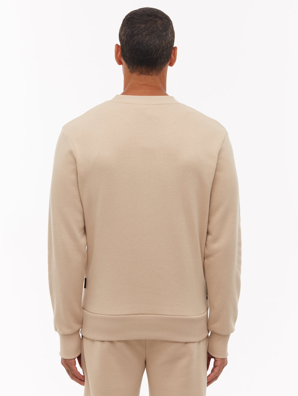 Tumori Emblem Crew Neck - Beige