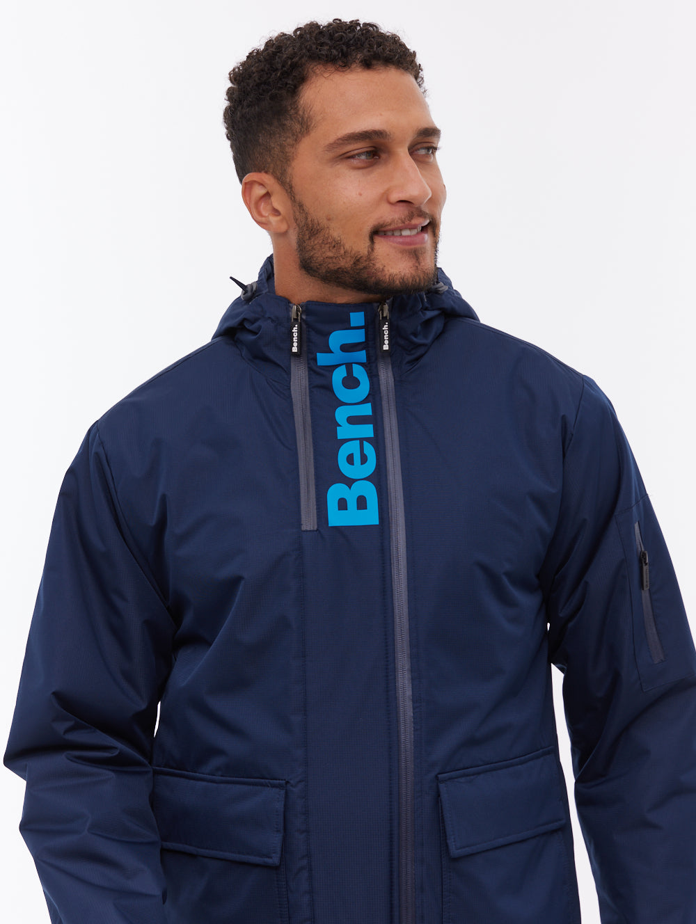 Valana Hooded Jacket - Blue