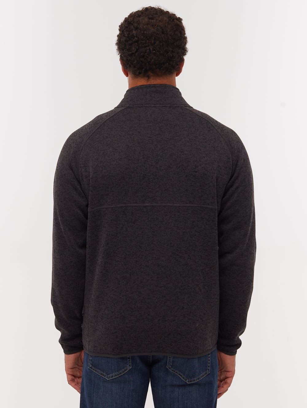 Middeo Funnel-Neck Zip-Up - Grey