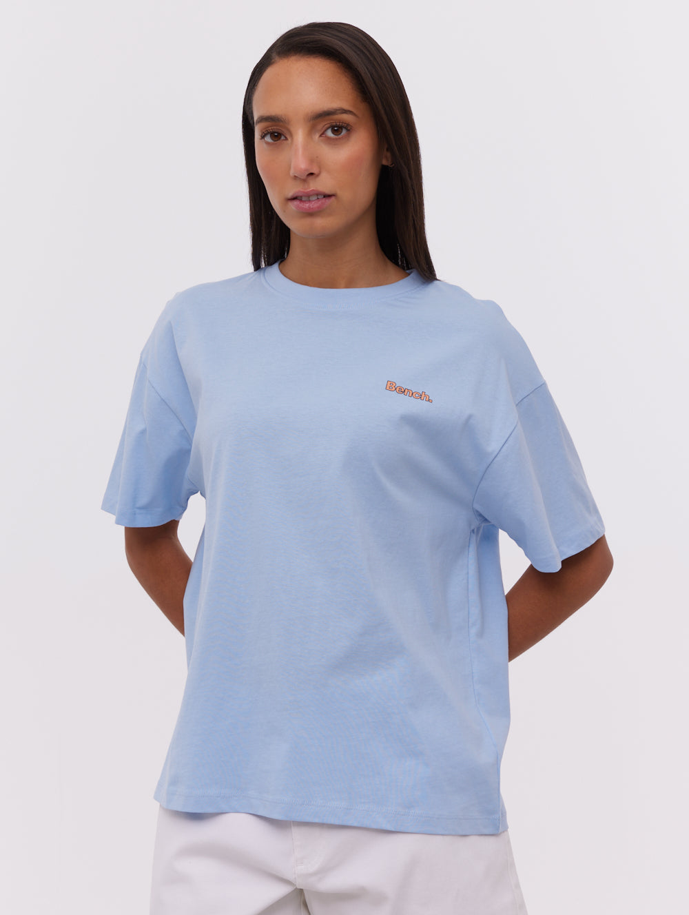 Pheena Back Graphic T-Shirt - Blue