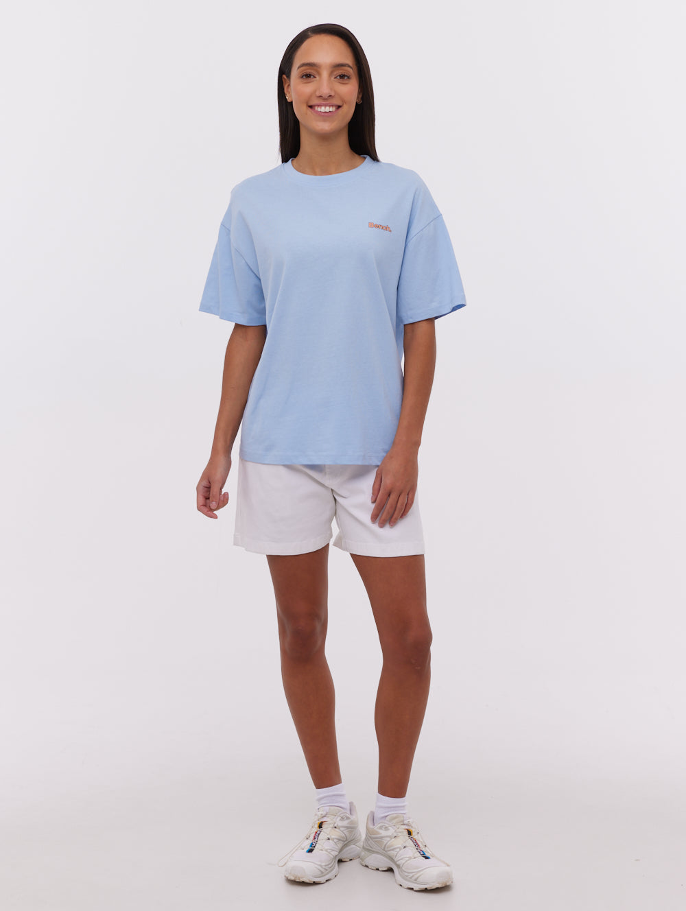 Pheena Back Graphic T-Shirt - Blue