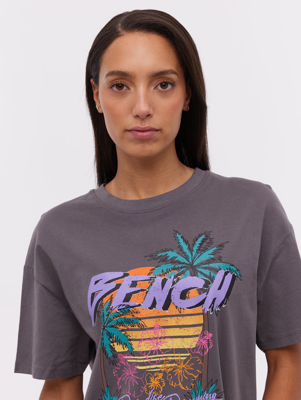 Salome Graphic T-Shirt - Grey