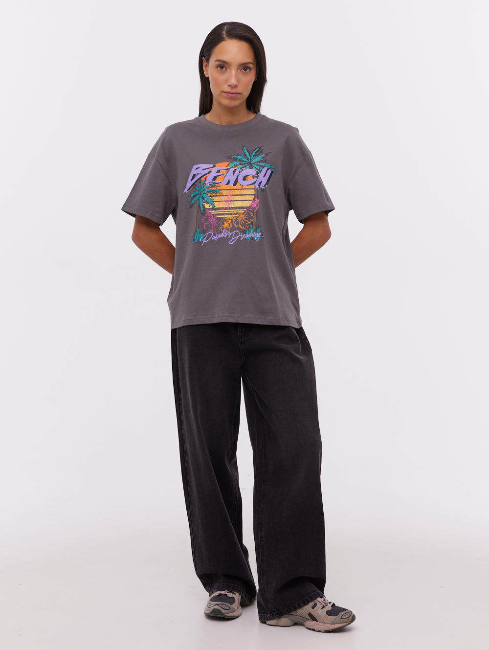 Salome Graphic T-Shirt - Grey