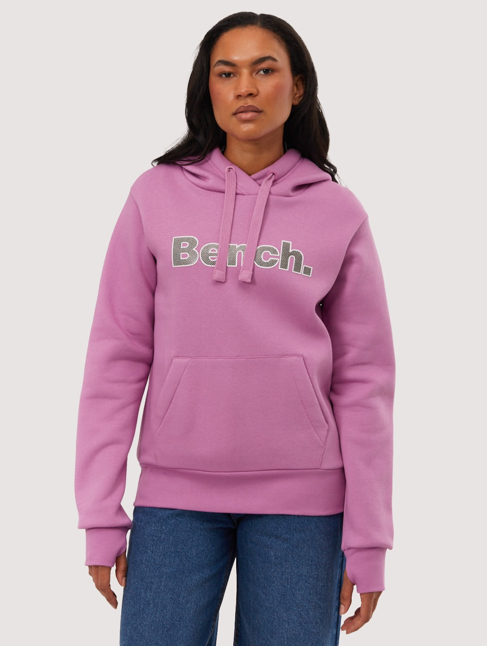 Tealy Outline Logo Hoodie - Purple