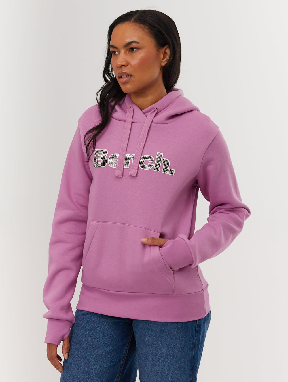 Tealy Outline Logo Hoodie - Purple