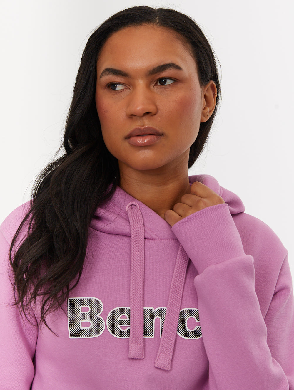 Tealy Outline Logo Hoodie - Purple