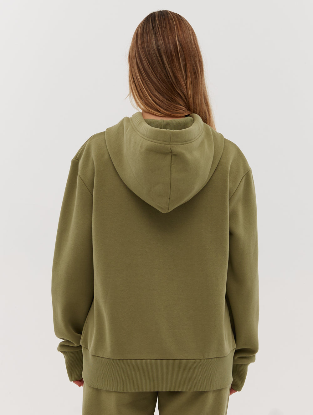 Lias Outline Logo Hoodie - Green