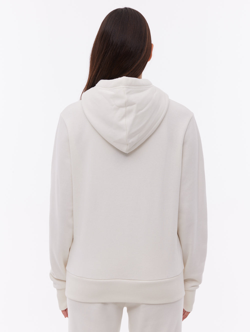 Herth Tonal Logo Hoodie - White