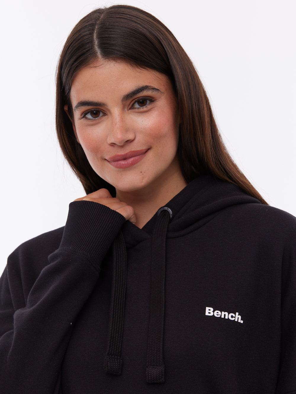 Darea Oversize Emblem Hoodie - Black