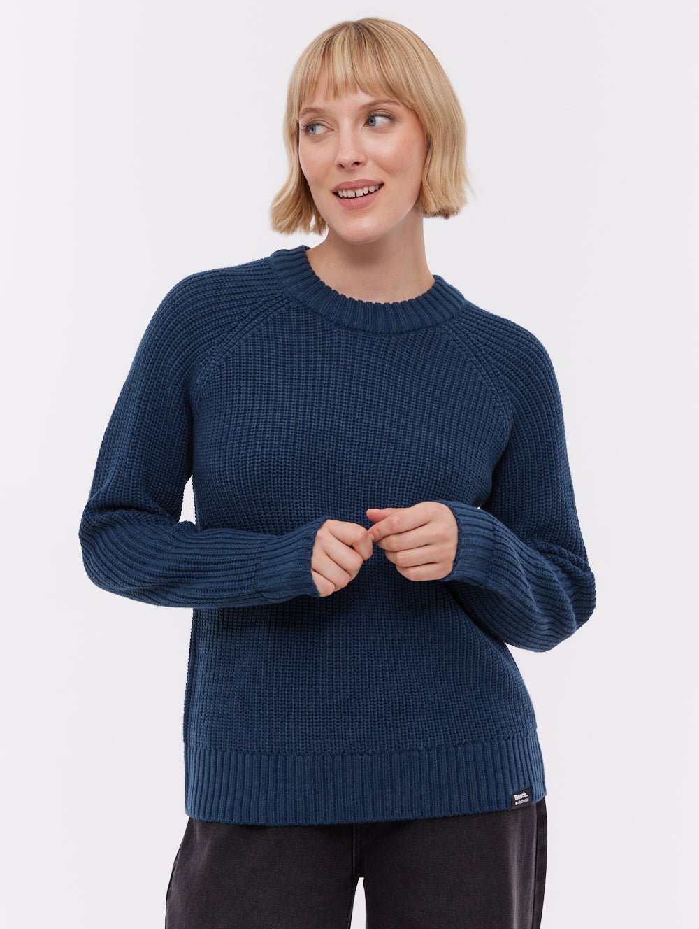 Sorpha Crew Neck Sweater - Blue