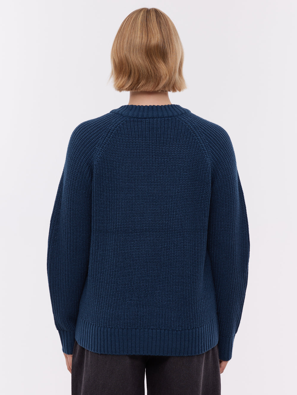 Sorpha Crew Neck Sweater - Blue