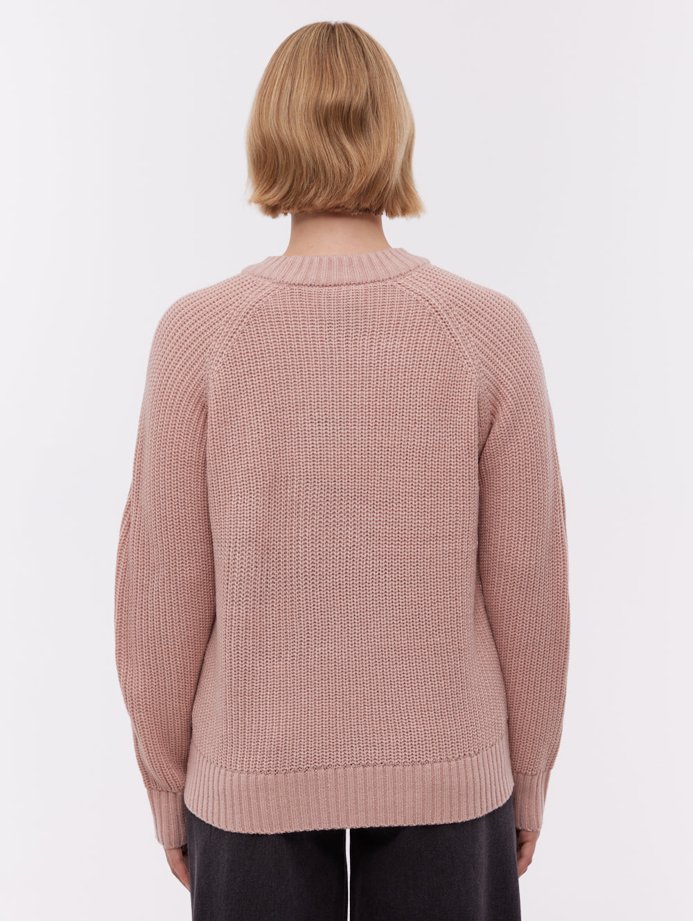 Sorpha Crew Neck Sweater - Pink