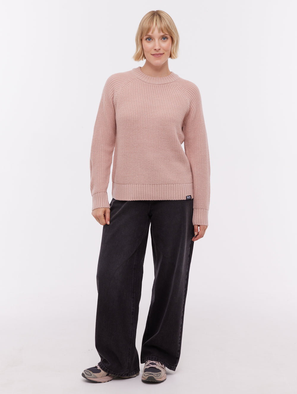 Sorpha Crew Neck Sweater - Pink