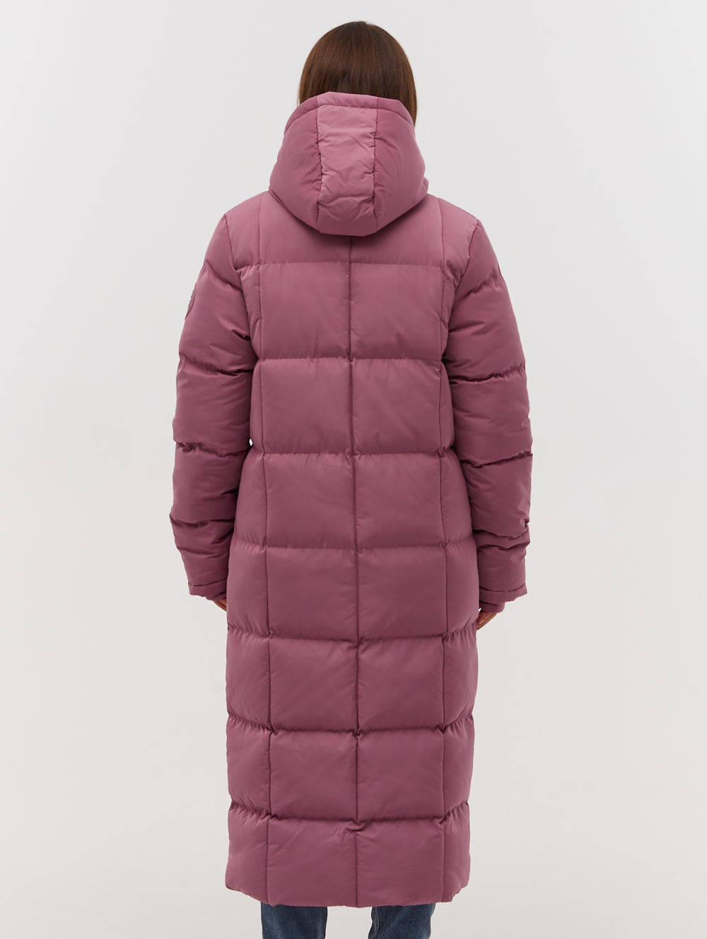 Polli Long Puffer Parka - Purple